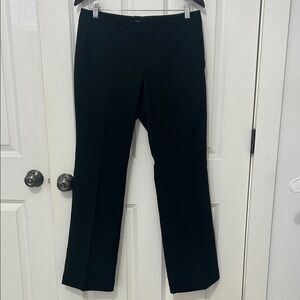 GAP women’s stretch hip slung fit pants size 8 black business trousers